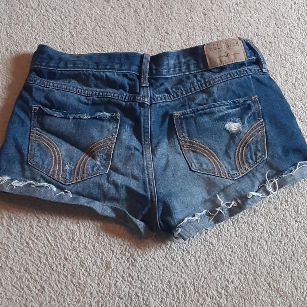 Hollister jean shorts